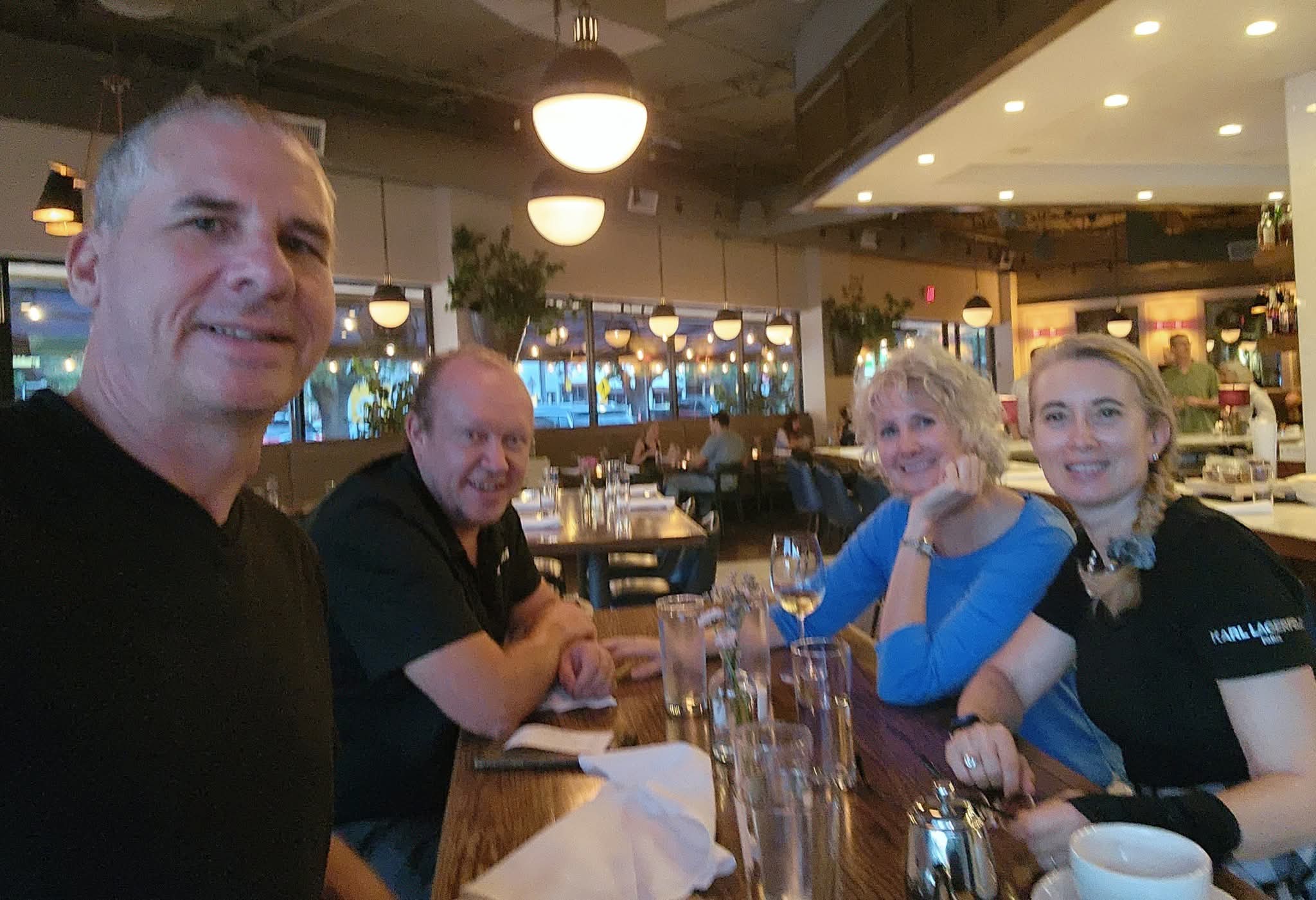 Celebration of the completed project