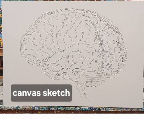 Very early stages of the artwork